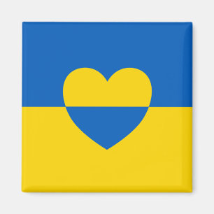 Nationell Flagga У к р а н/Ukraina HD Magnet