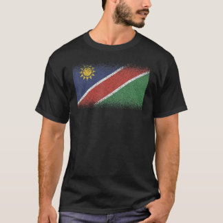 Nationell Flagga för för manar kvinnor i Namibia s T Shirt