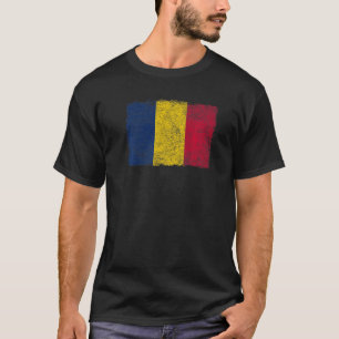 NATIONELL FLAGGA I CHAD N'DJAMENA CHADIAN PRIDE 1 T SHIRT