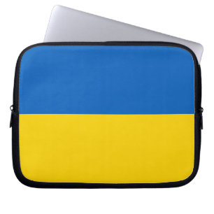 Nationell Flagga i Ukraina Laptop Fodral