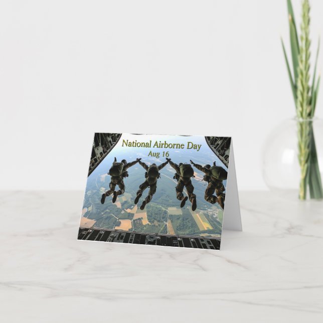 Nationell flygburna dag kort (Framsida)