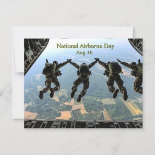 Nationell flygburna dag vykort