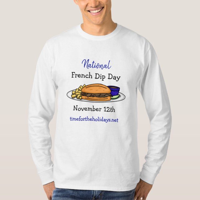 Nationell Fransk-dag, november 12:e T Shirt (Framsida)