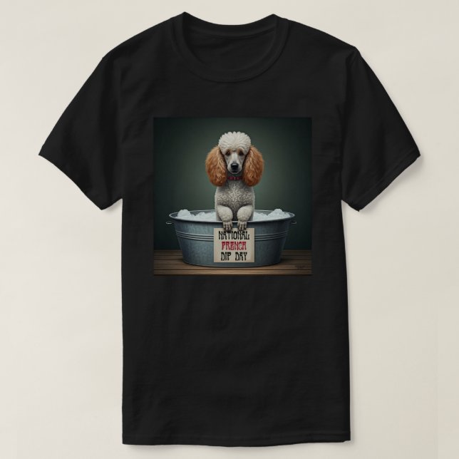 Nationell Fransk Dag! T Shirt (Design framsida)