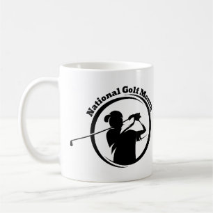 Nationell golfmånad kaffemugg