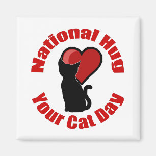 Nationell hage din kattdag Magnet