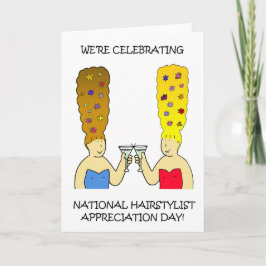 Nationell Hairstylist-utvärderingsdag, april Kort