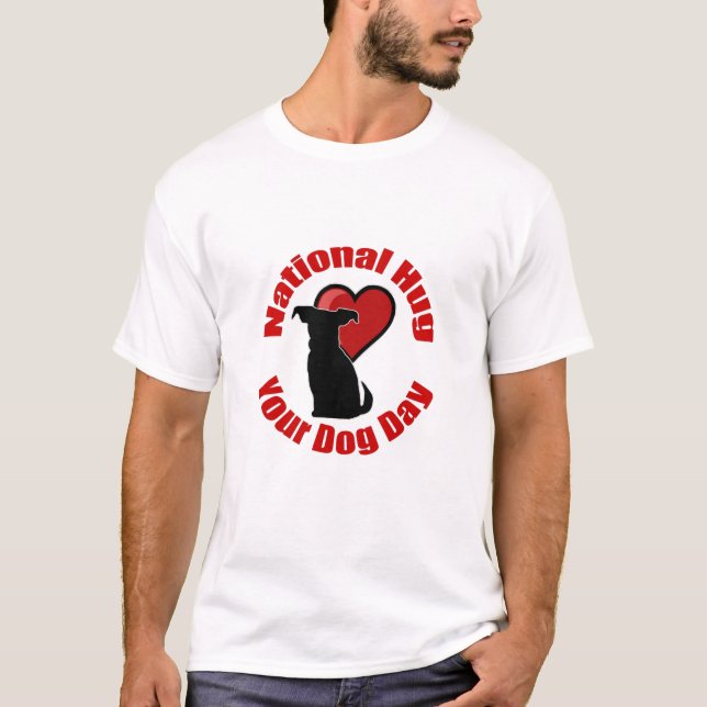 Nationell helgdag din Hund T Shirt (Framsida)