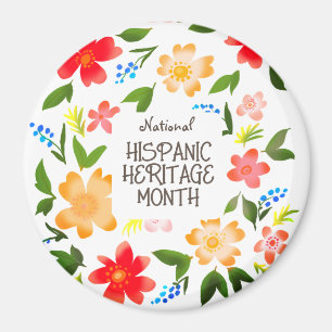 Nationell HISPANIC-MÅNAD Magnet
