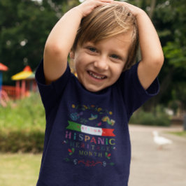 NATIONELL HISPANISK ARV MÅNAD UTFORMNING T SHIRT