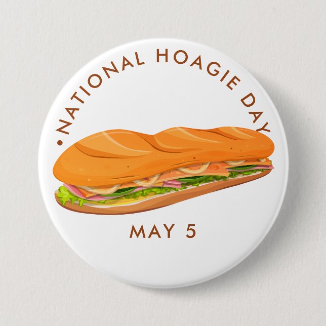 Nationell Hoagie-dag Knapp (Framsida)