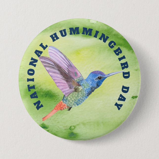 Nationell Hummingbird-dag Knapp (Framsida)