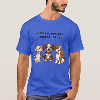 Nationell hund firar din hårigets vänskapsövning t shirt