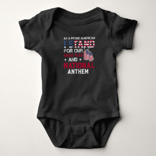 Nationell hymn - USA flagga design T Shirt