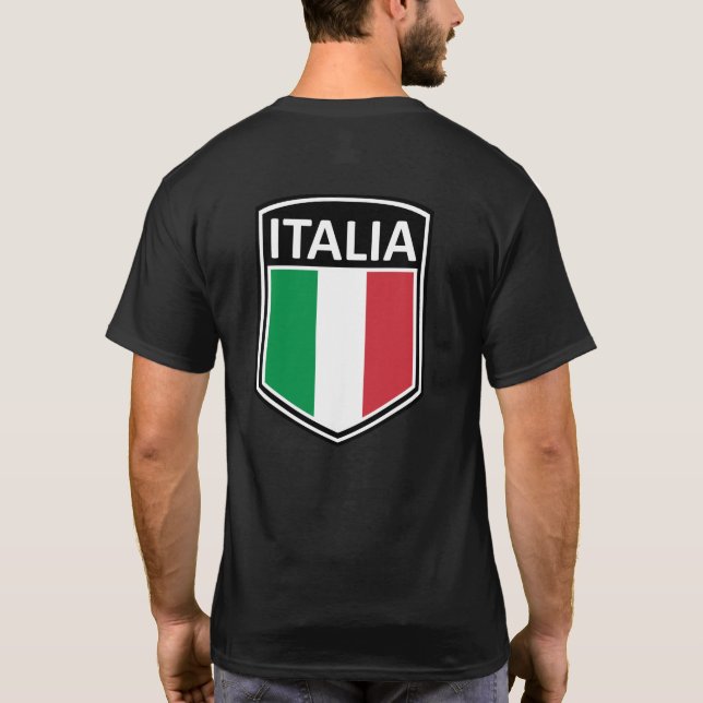 Nationell - Italia T Shirt (Baksida)