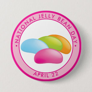 Nationell Jelly Bean Day Knapp