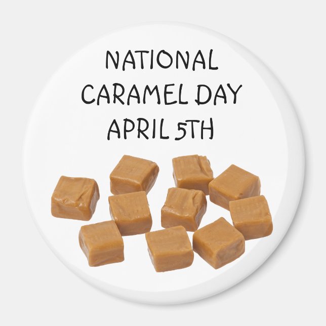 Nationell karamelldag, 5:e Helgdag Magnet (Framsidan)