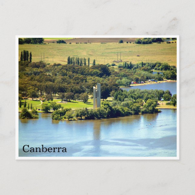 Nationell karillon sjö vykort (Framsida)