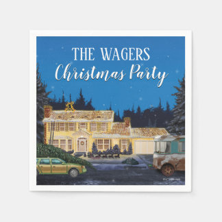 Nationell Lampoons jul Pappersservett