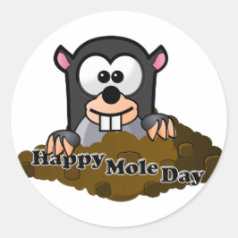 Nationell måndag runt klistermärke