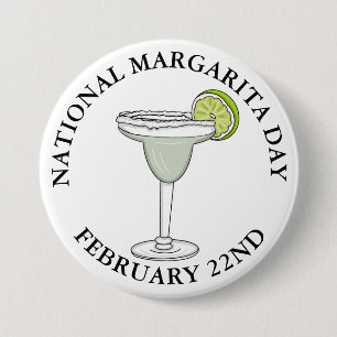 Nationell Margarita-dag 22 februari-knapp Knapp