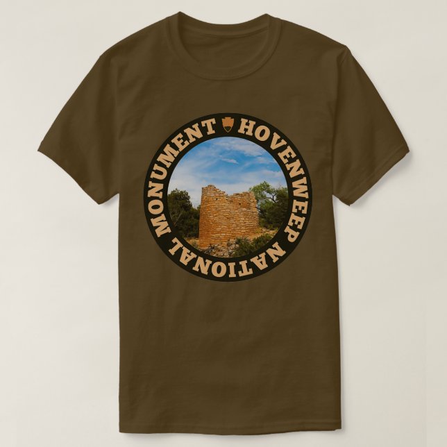 Nationell monumentcirkel för Hovenweep  T Shirt (Design framsida)