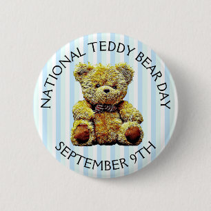 Nationell Nalle Dagen den 9 september Knapp