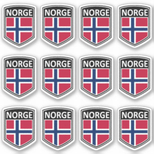 Nationell - Norge Klistermärken