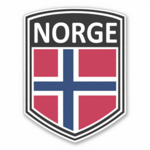 Nationell - Norge Klistermärken