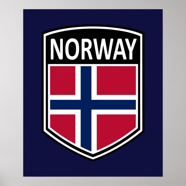 Nationell - Norge Poster (Framsidan)