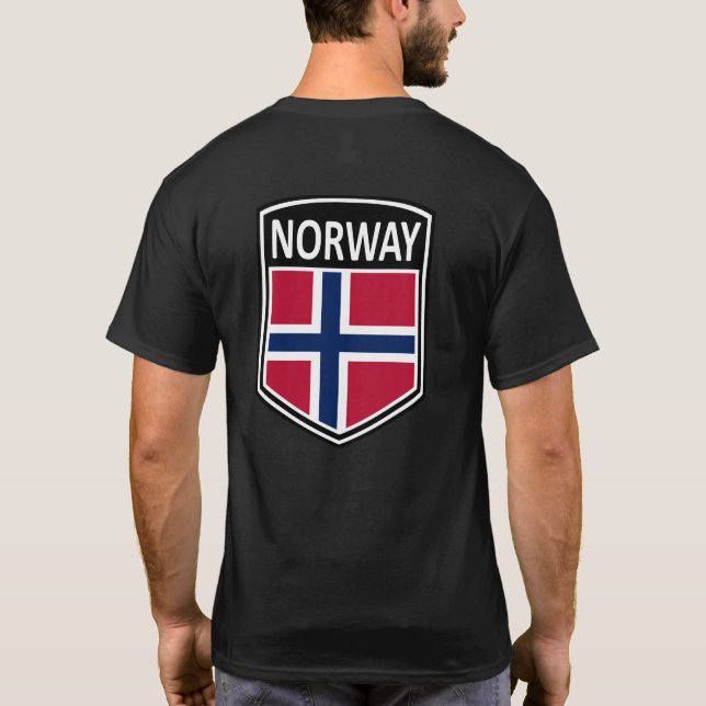 Nationell - Norge T Shirt (Baksida)