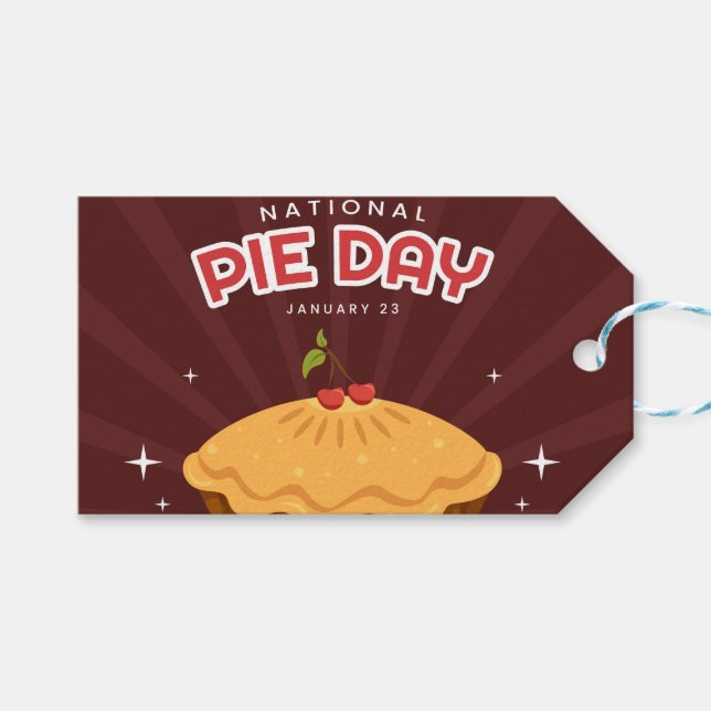 Nationell Paj-dag Presentetikett (Framsidan (Horisontell))