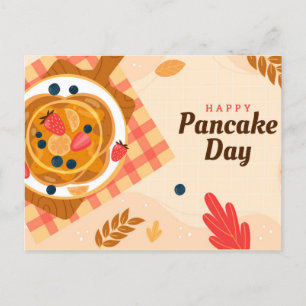 Nationell pancake Day Vykort