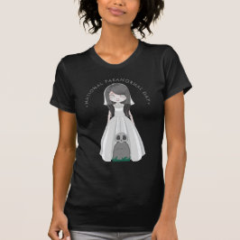Nationell paranormdag, spökbrud t shirt