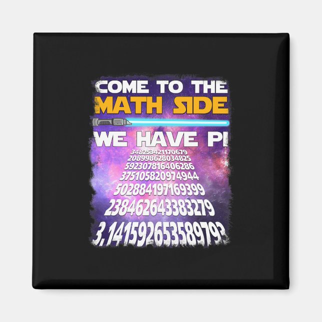 Nationell pi-dag 14 mars 2025 Kom till Math Side Magnet (Framsidan)