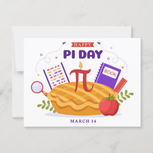 Nationell pi-dag vykort