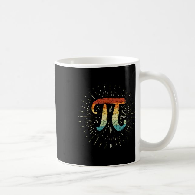 Nationell pi Day - 3.14 - Math Teacher - Pi Number Kaffemugg (Höger)
