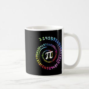 Nationell pi Day Shirt Math Teacher T Shirt Pi Sym Kaffemugg