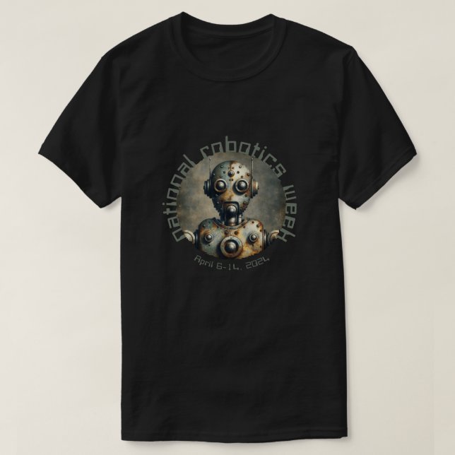 Nationell robotikvecka t shirt (Design framsida)