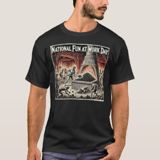 Nationell Roligt på arbetsdagen T Shirt