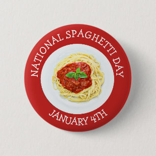Nationell spaghetti-dag januari 4:e knapp