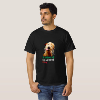 Nationell Spaghetti Day - lustig konstdesign T Shirt