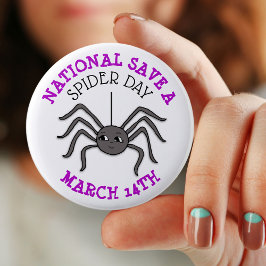 Nationell Spara en spindeldag 14 mars Knapp