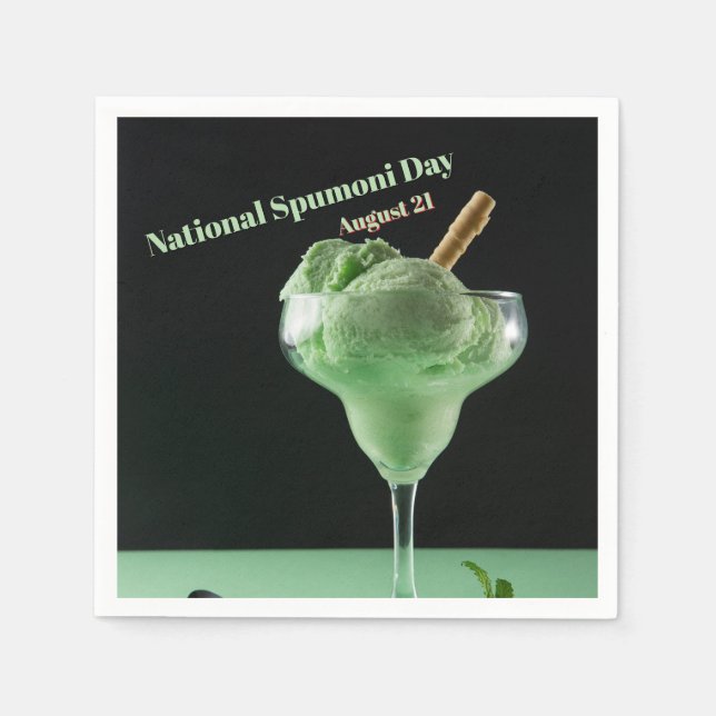 Nationell spumondag pappersservett (Framsidan)