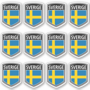 Nationell - Sverige Klistermärken