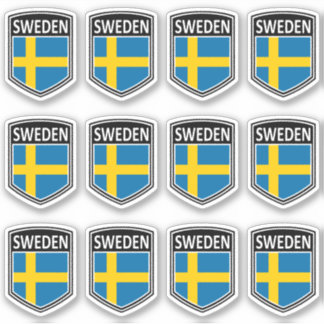 Nationell - Sverige Klistermärken