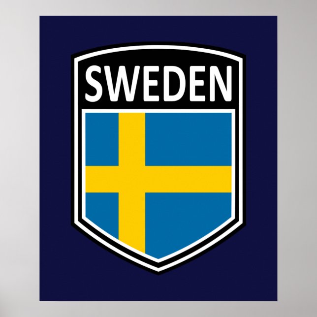 Nationell - Sverige Poster (Framsidan)