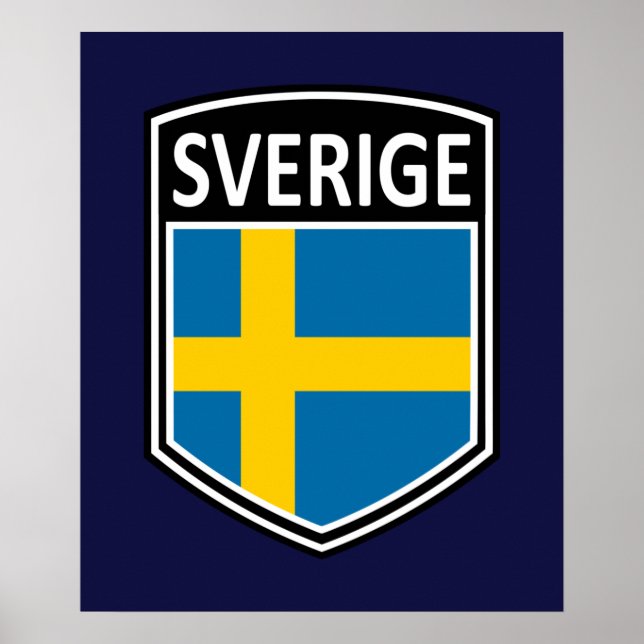 Nationell - Sverige Poster (Framsidan)
