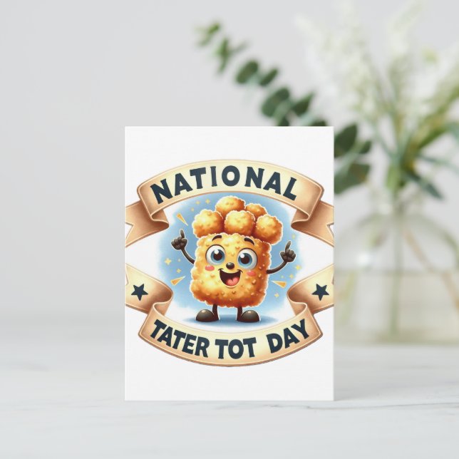 Nationell tuttdag, postpassage vykort (Stående Fram)
