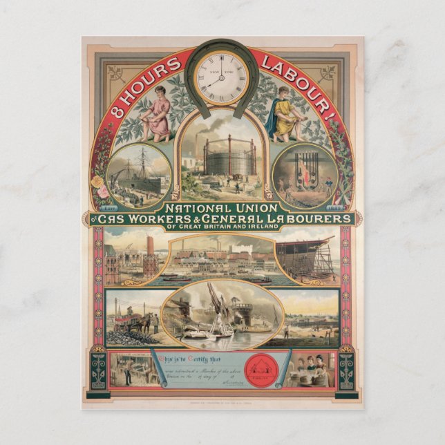 Nationell union vykort (Framsida)